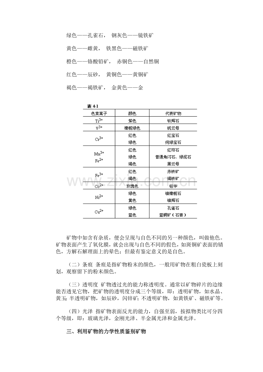 常见矿物的识别.doc_第2页