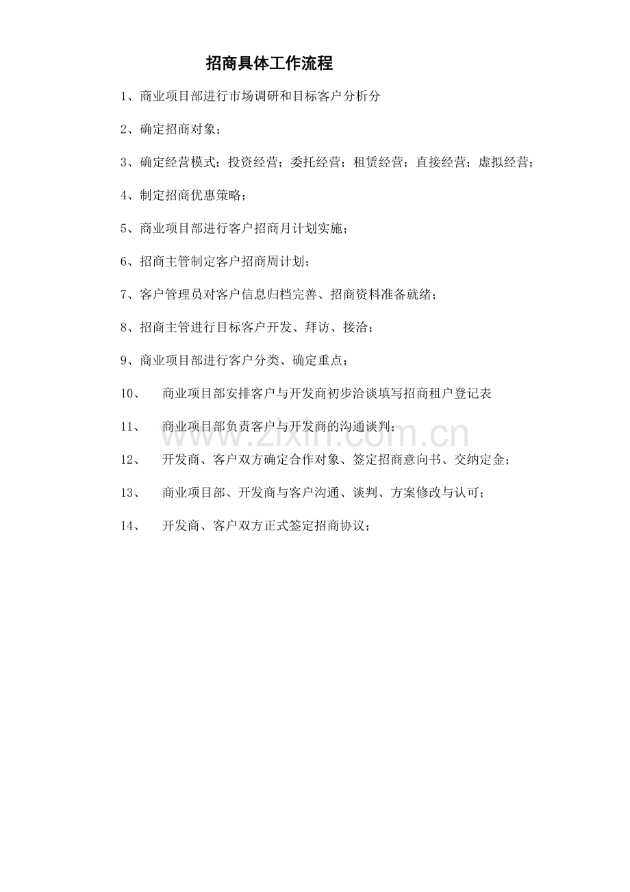 百盛招商工作流程及图示1.doc_第1页