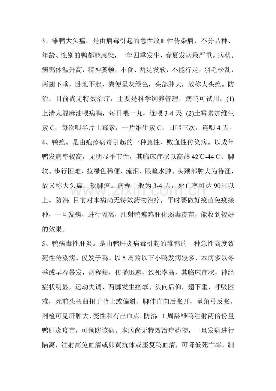 小鸭常见病的防治技术.doc_第2页