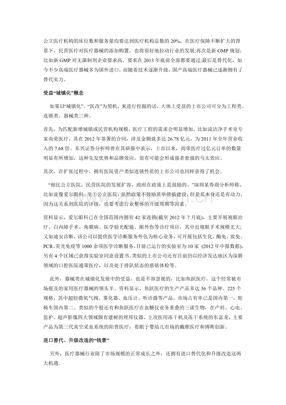 医疗器械板块走热“钱”景无限.doc_第2页