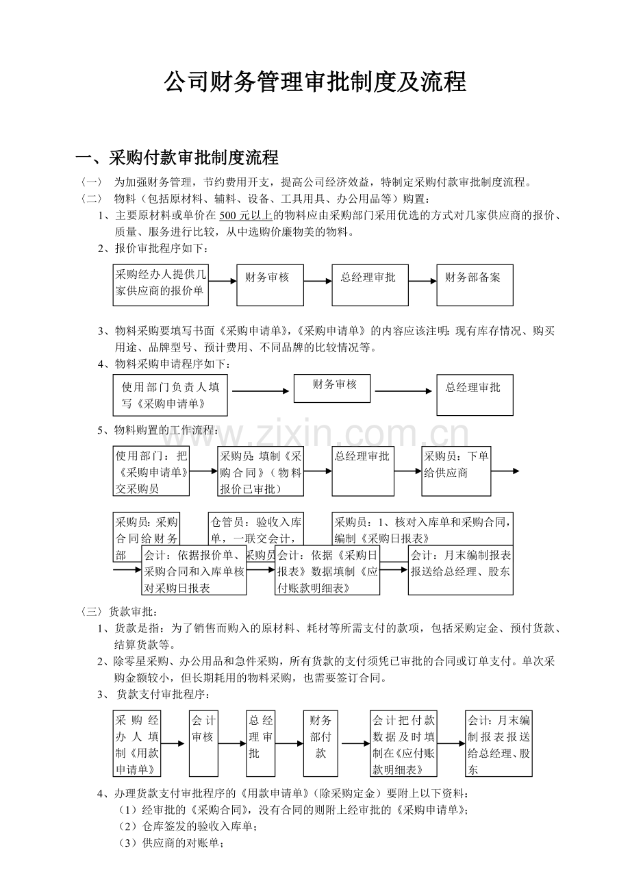 财务审批流程.doc_第1页
