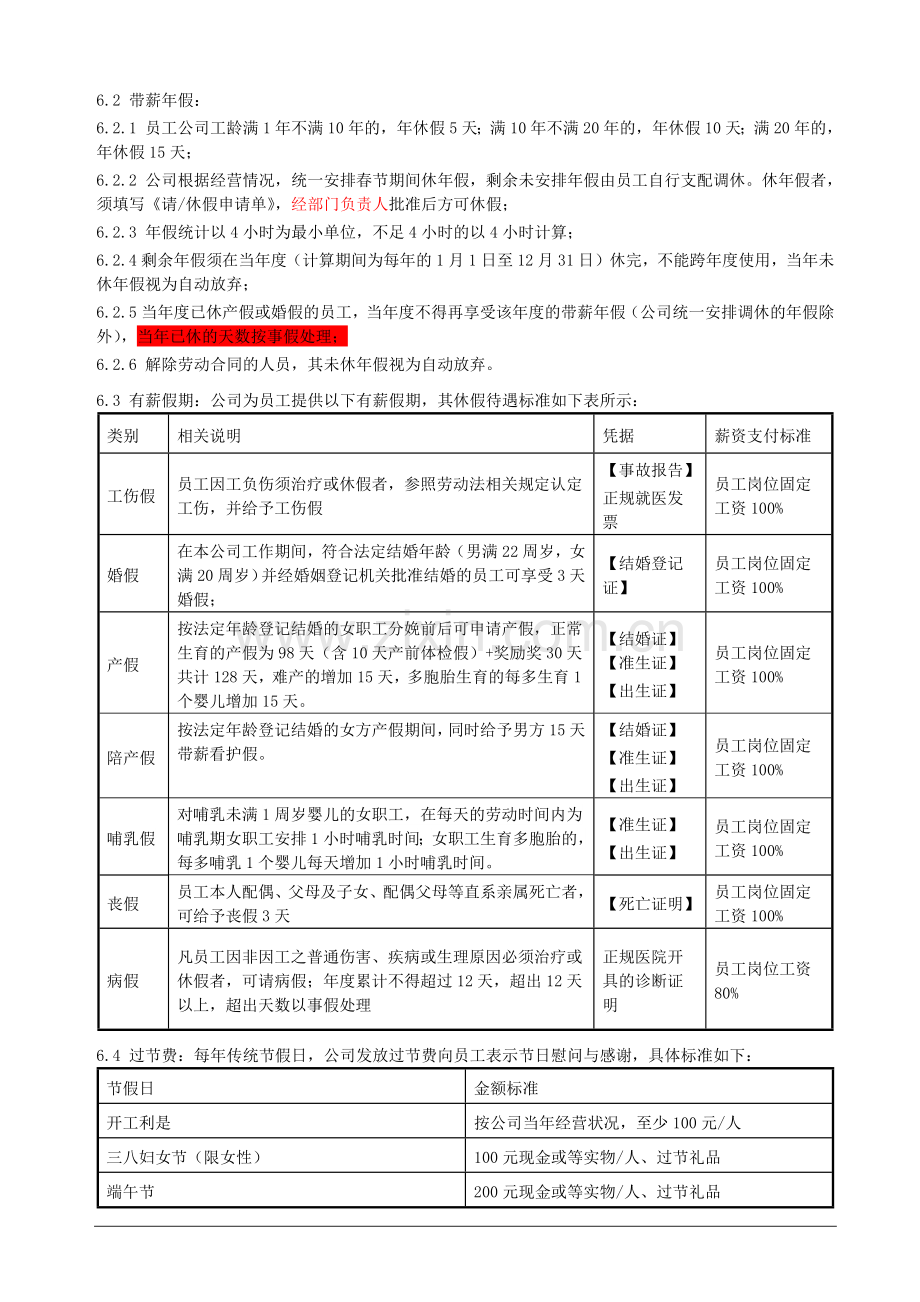 员工福利管理规范(含表格)[1].doc_第2页