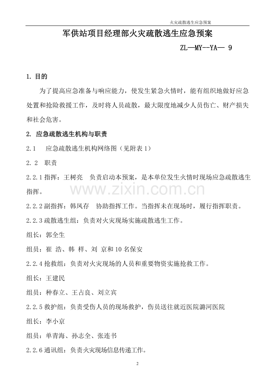 疏散逃生应急预案.doc_第2页