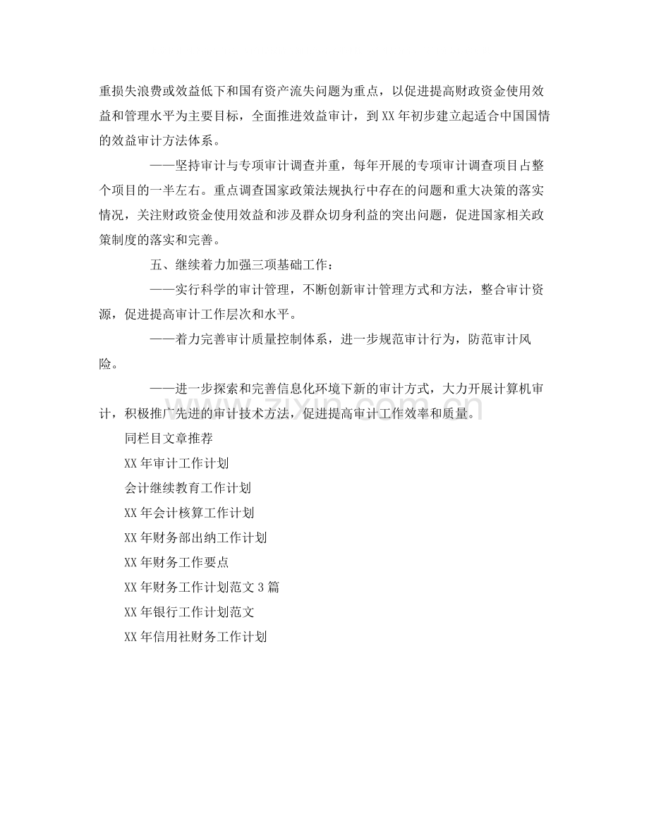 2020年审计工作发展规划.docx_第2页
