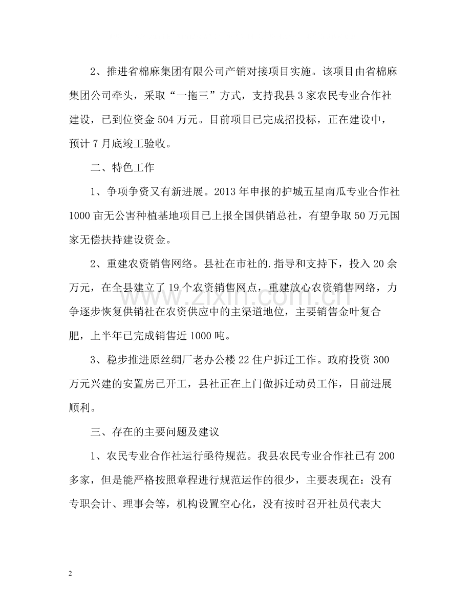 供销社上半年工作总结格式.docx_第2页