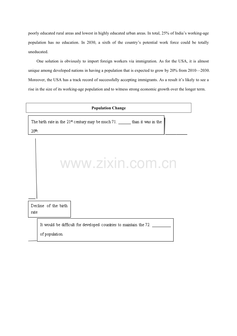 2018届高考英语专题复习(江苏)：任务型阅读(有详细答案).doc_第2页