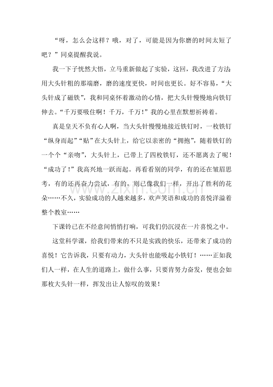 “大磁针”吸起小铁钉.doc_第2页