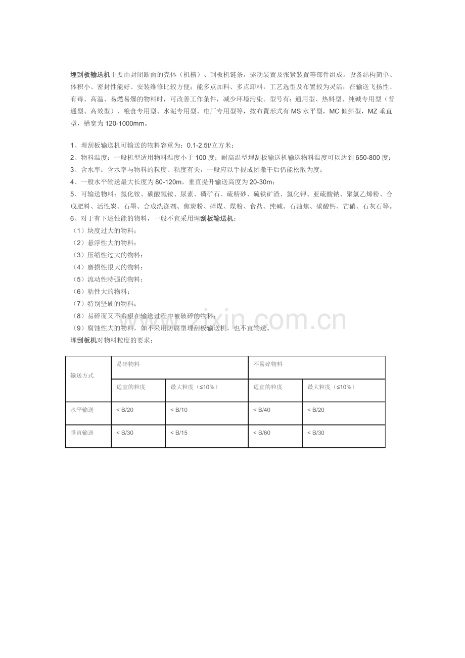 埋刮板输送机选用原则及应用范围.doc_第2页