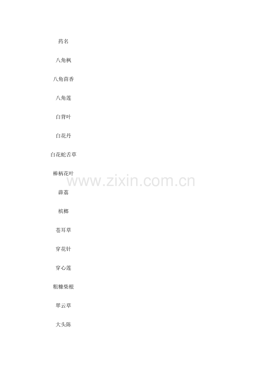广西壮药165味.doc_第1页