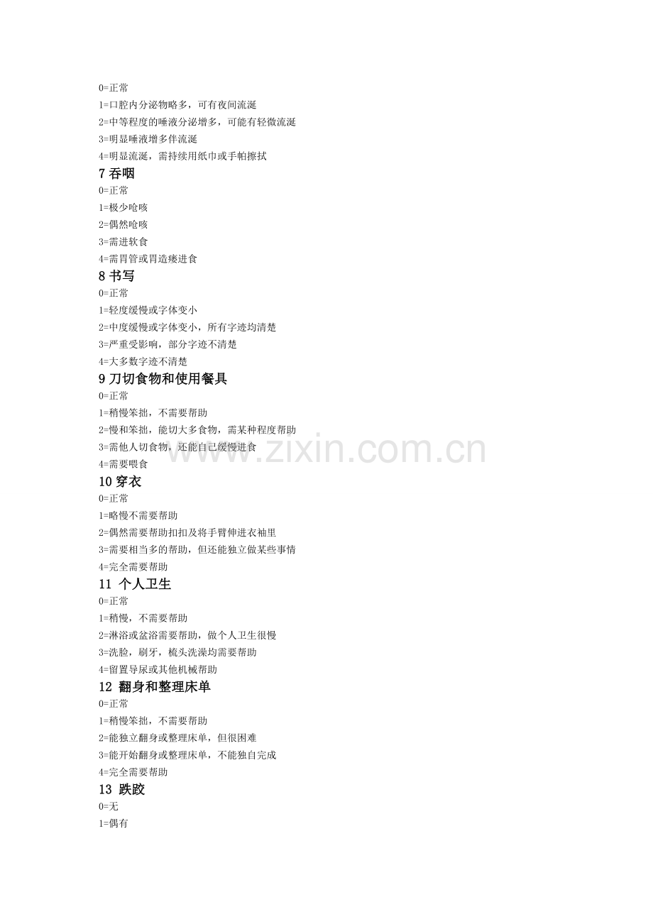 统一帕金森病评分量表UPDRS.doc_第2页
