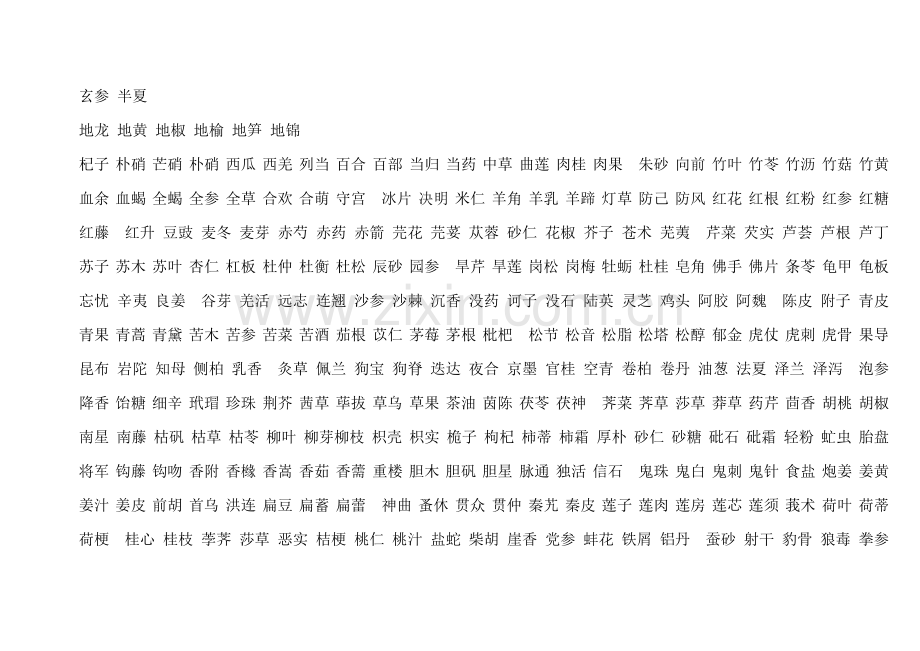 中药名称大全.docx_第2页