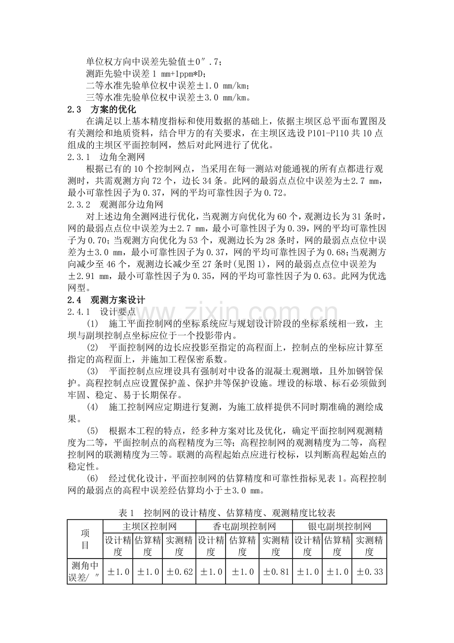 水利枢纽控制网测量.doc_第2页
