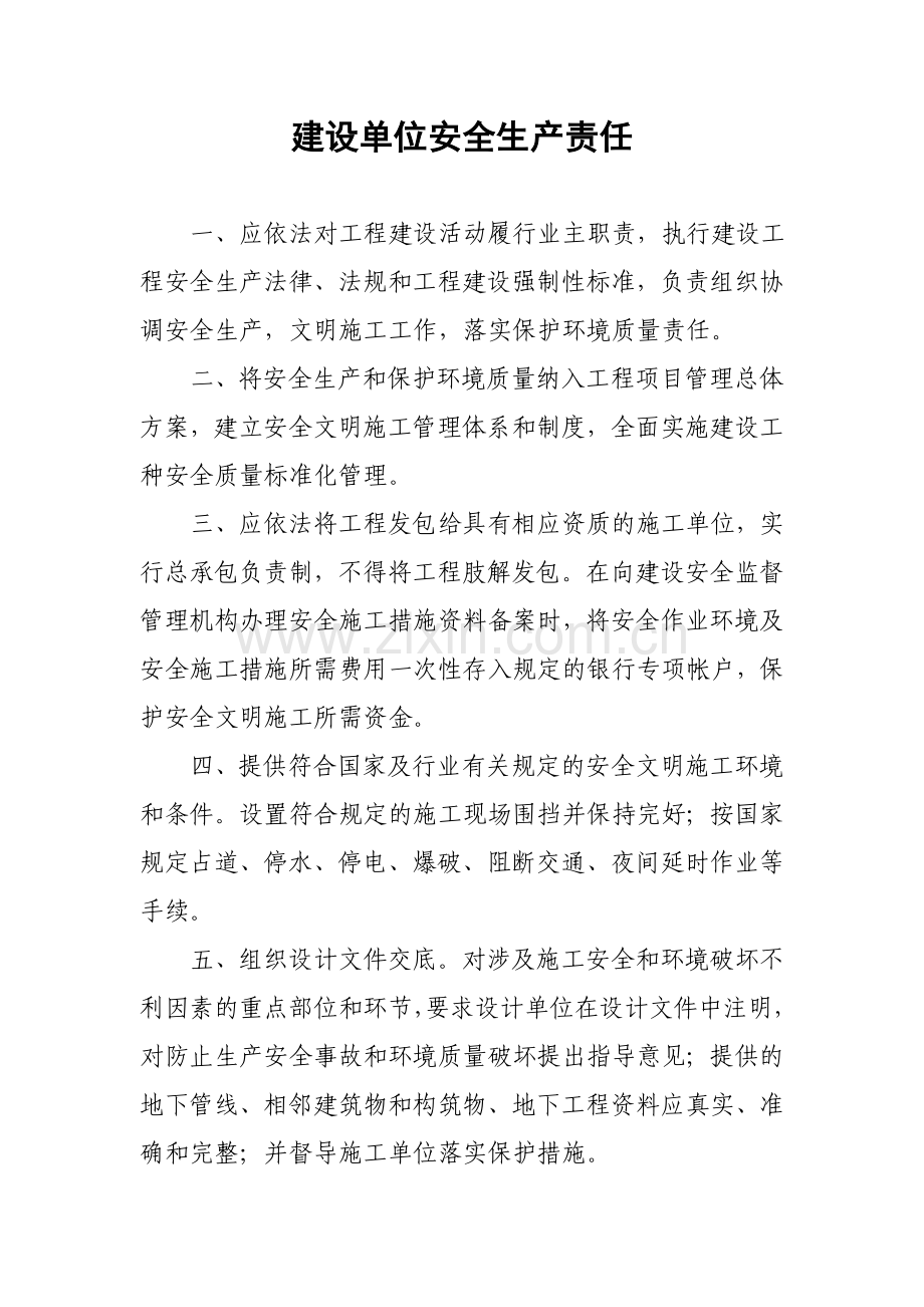 建设工程主体单位安全生产责任书.doc_第2页