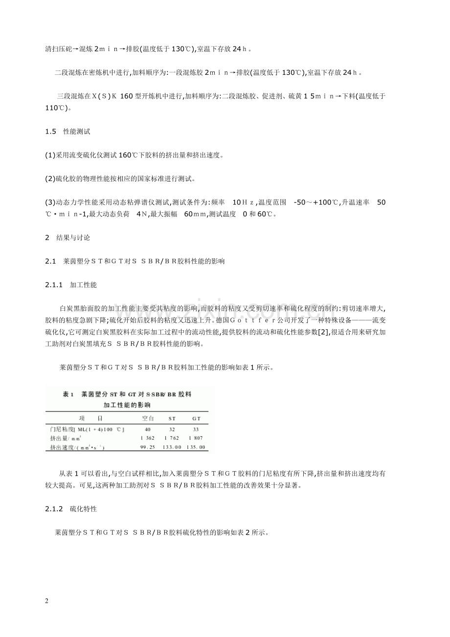 加工助剂在白炭黑胎面胶中的应用.doc_第2页