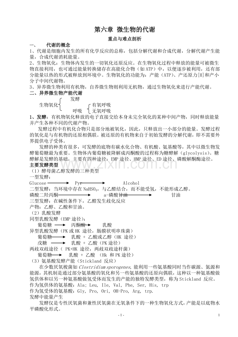 第六章微生物的代谢.doc_第1页