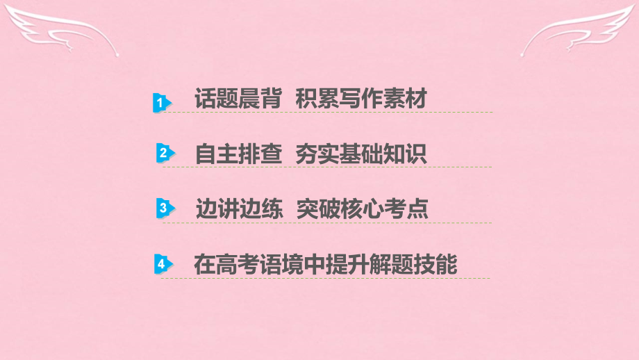 2017高考英语一轮复习 Unit 4 Pygmalion课件 新人教版选修8.ppt_第2页