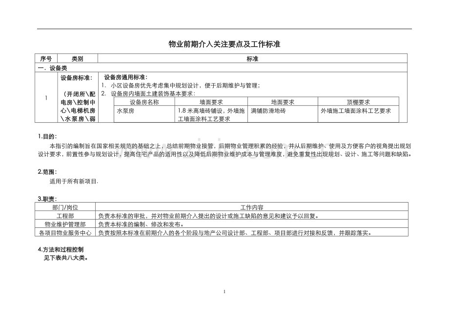 物业前期介入承接查验过程控制.doc_第1页