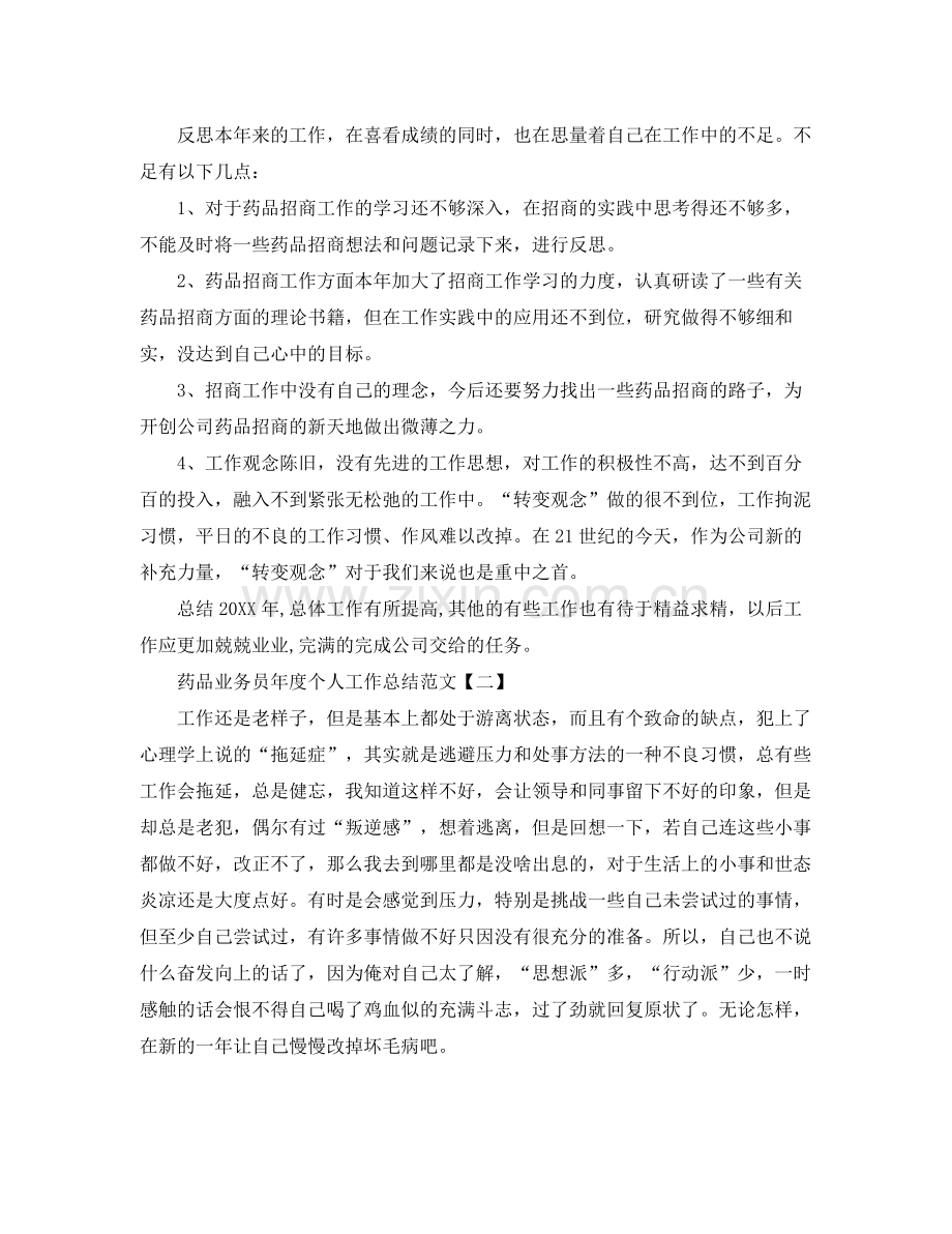 业务员年度个人工作总结范文 .docx_第2页