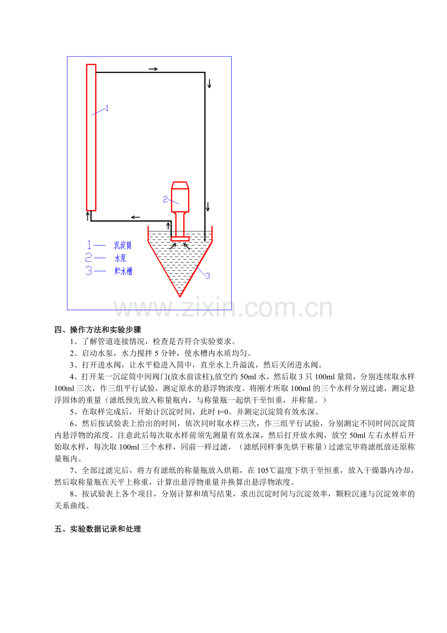 废水自由沉淀试验.doc_第2页
