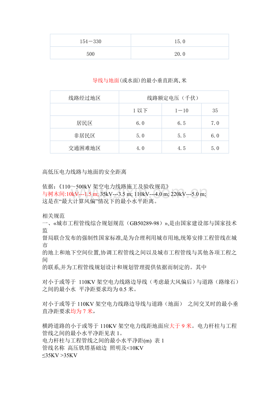 建筑物与电力线路的安全距离.doc_第2页
