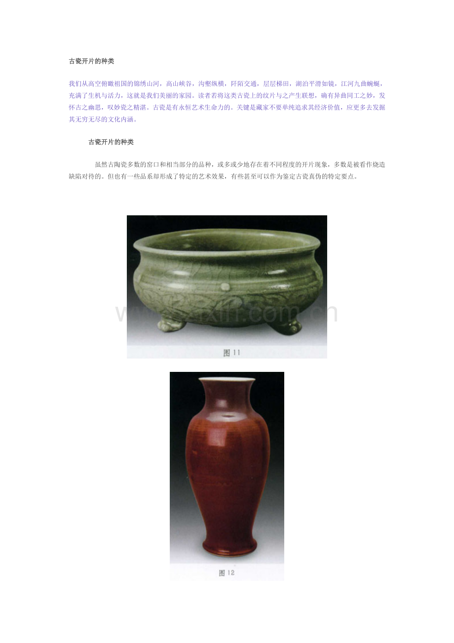 古瓷开片的种类.doc_第1页