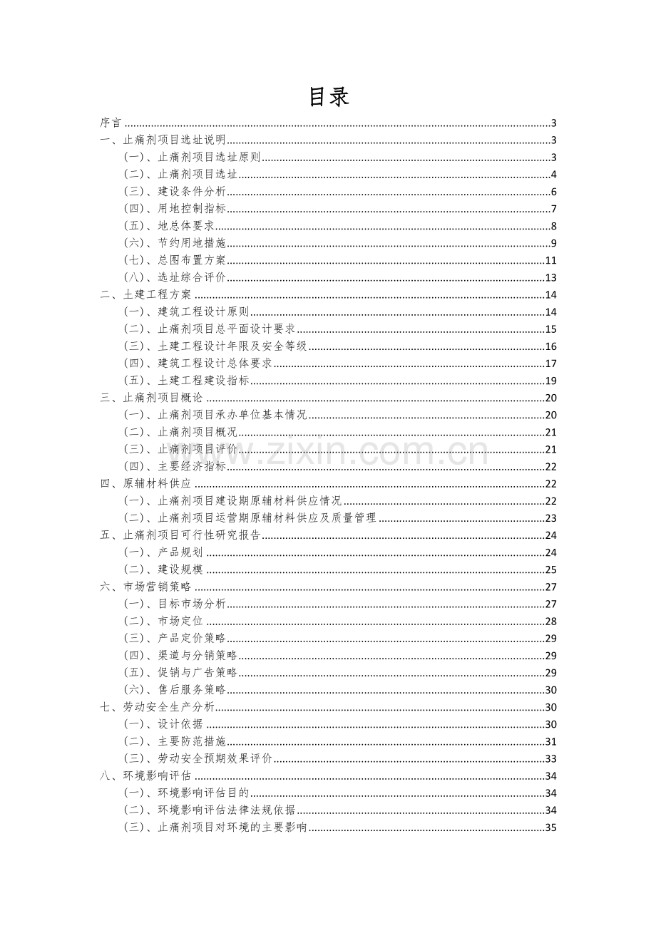 止痛剂项目商业计划书.docx_第2页