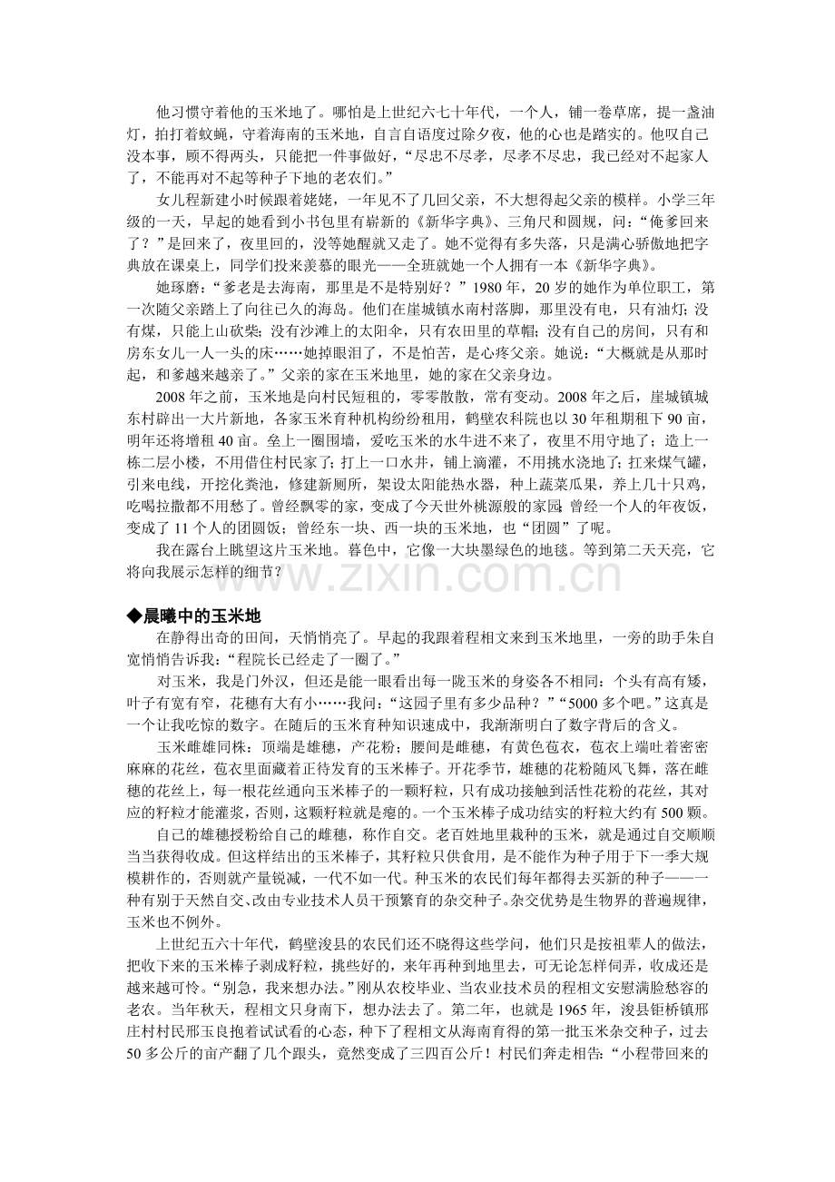 程相文：玉米传奇.doc_第2页