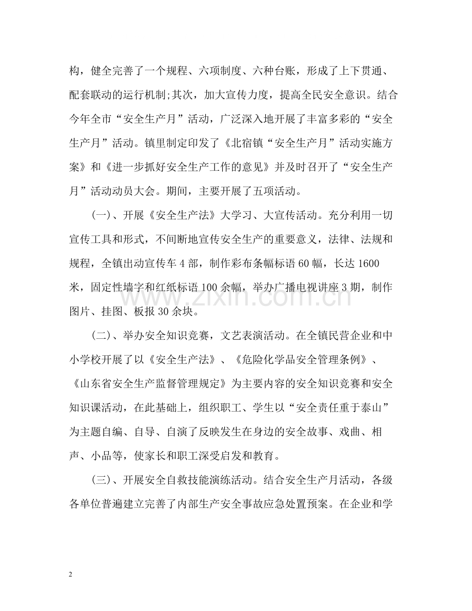 安全生产大检查工作总结.docx_第2页