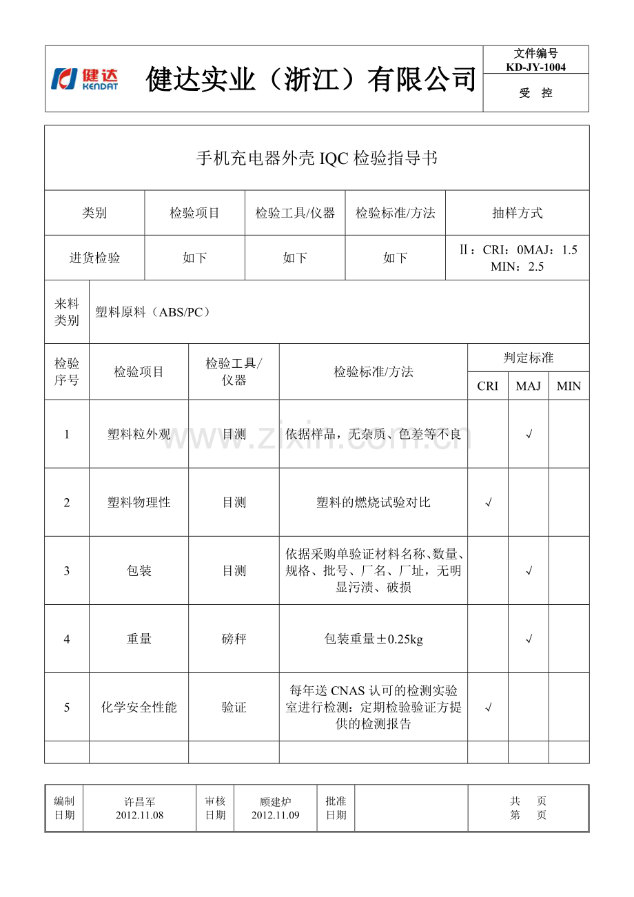 手机充电器外壳.doc_第1页