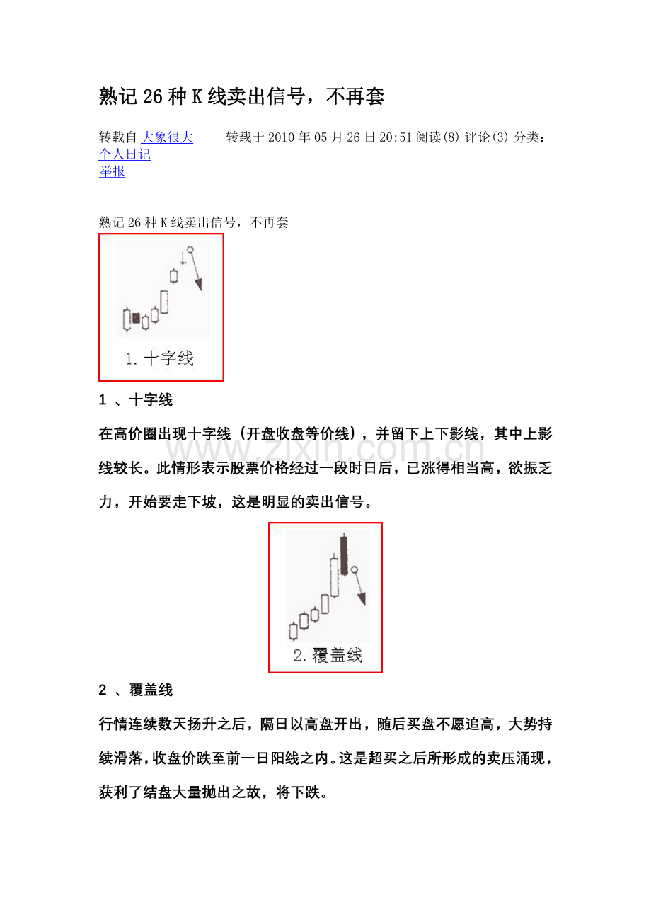熟记26种K线卖出信号.doc_第1页