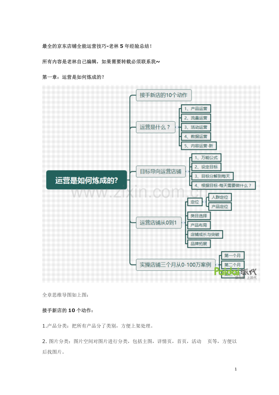 京东店铺全能运营技巧.doc_第1页
