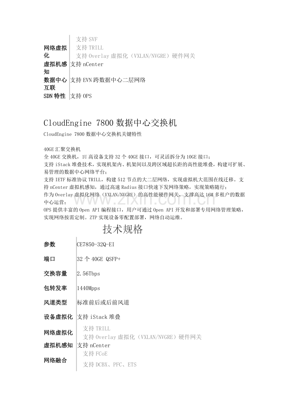 华为交换机产品系列整理版.doc_第2页