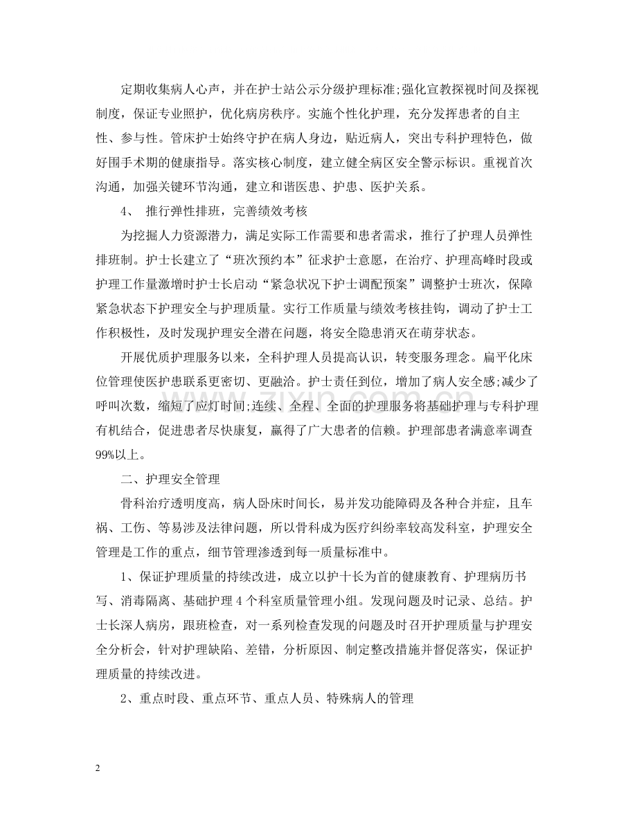 骨科护师工作总结.docx_第2页