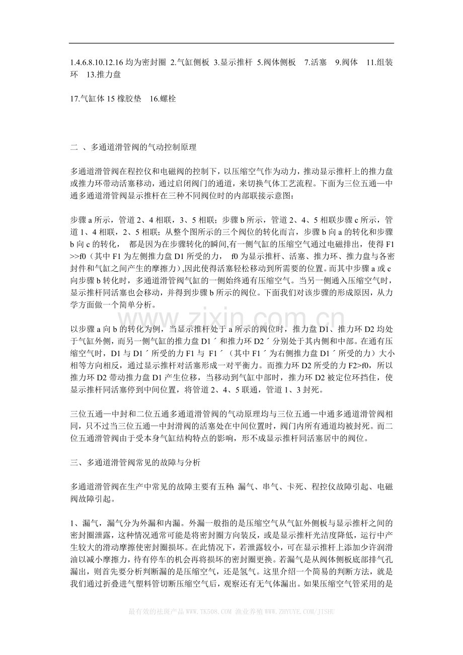 多通道滑管阀的结构原理与常见故障分析.doc_第2页