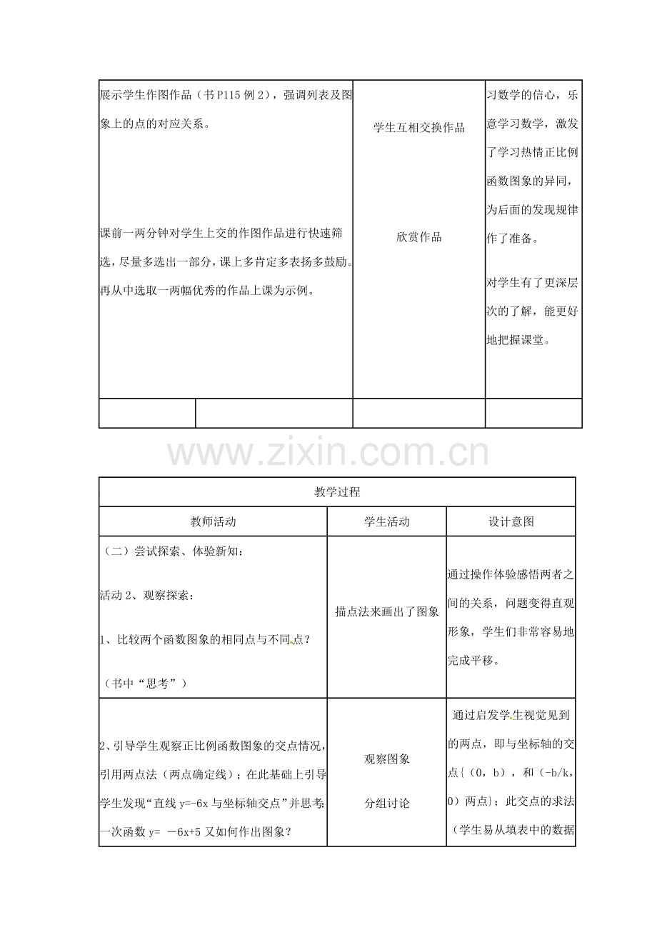黑龙江省塔河县鄂伦春民族中心校八年级数学《一次函数》教学设计.doc_第2页