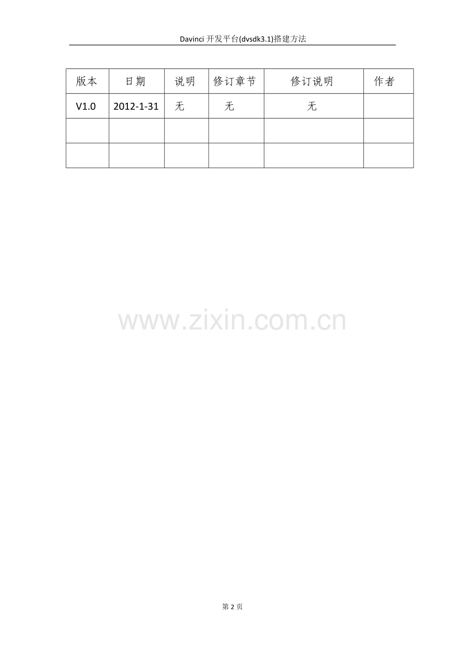 Davinci开发平台(dvsdk3.1)搭建方法.docx_第2页