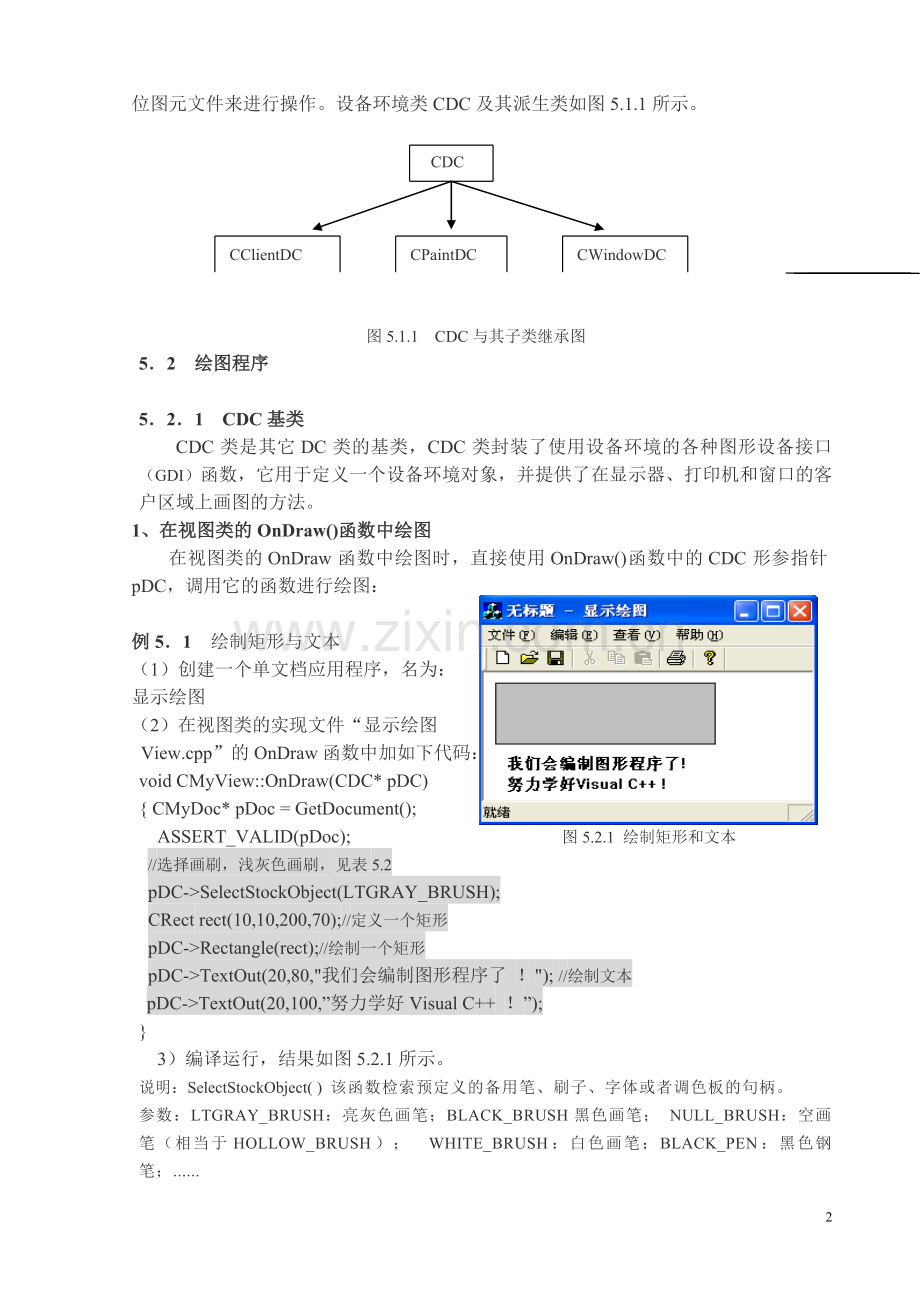 VC++ 第5章 图形绘制.doc_第2页
