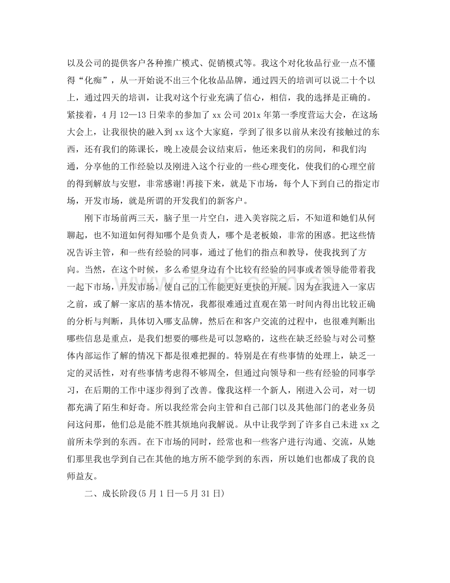 业务员的年度工作总结 .docx_第2页
