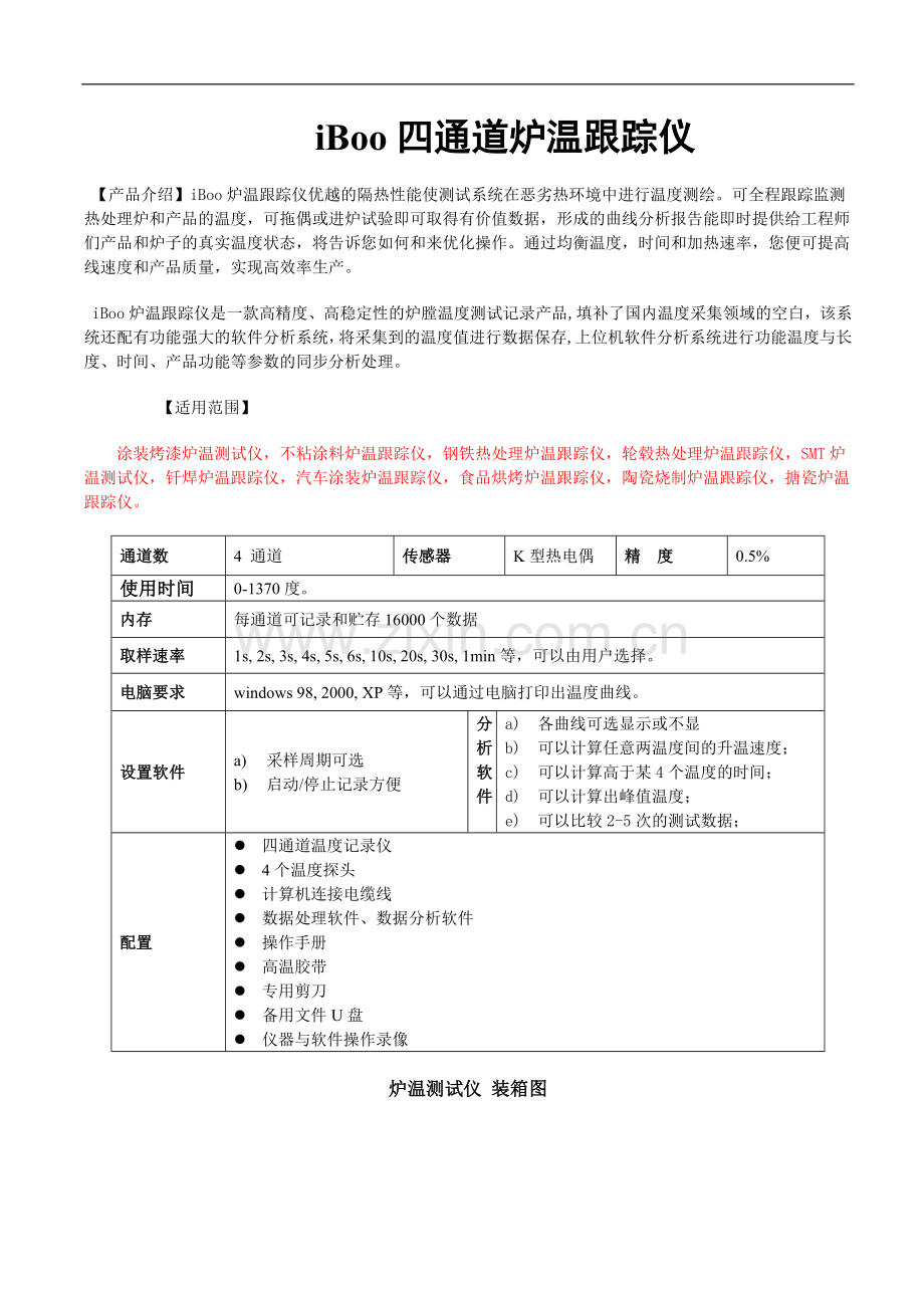 iBoo-4炉温跟踪仪.doc_第1页