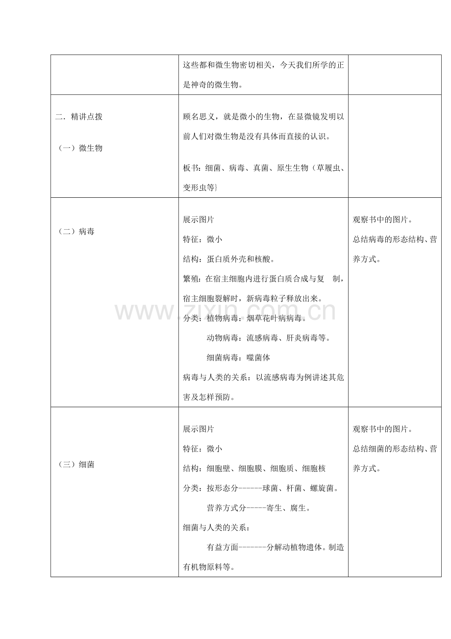 八年级生物上册 14.3《神奇的微生物》教案 苏教版-苏教版初中八年级上册生物教案.docx_第2页
