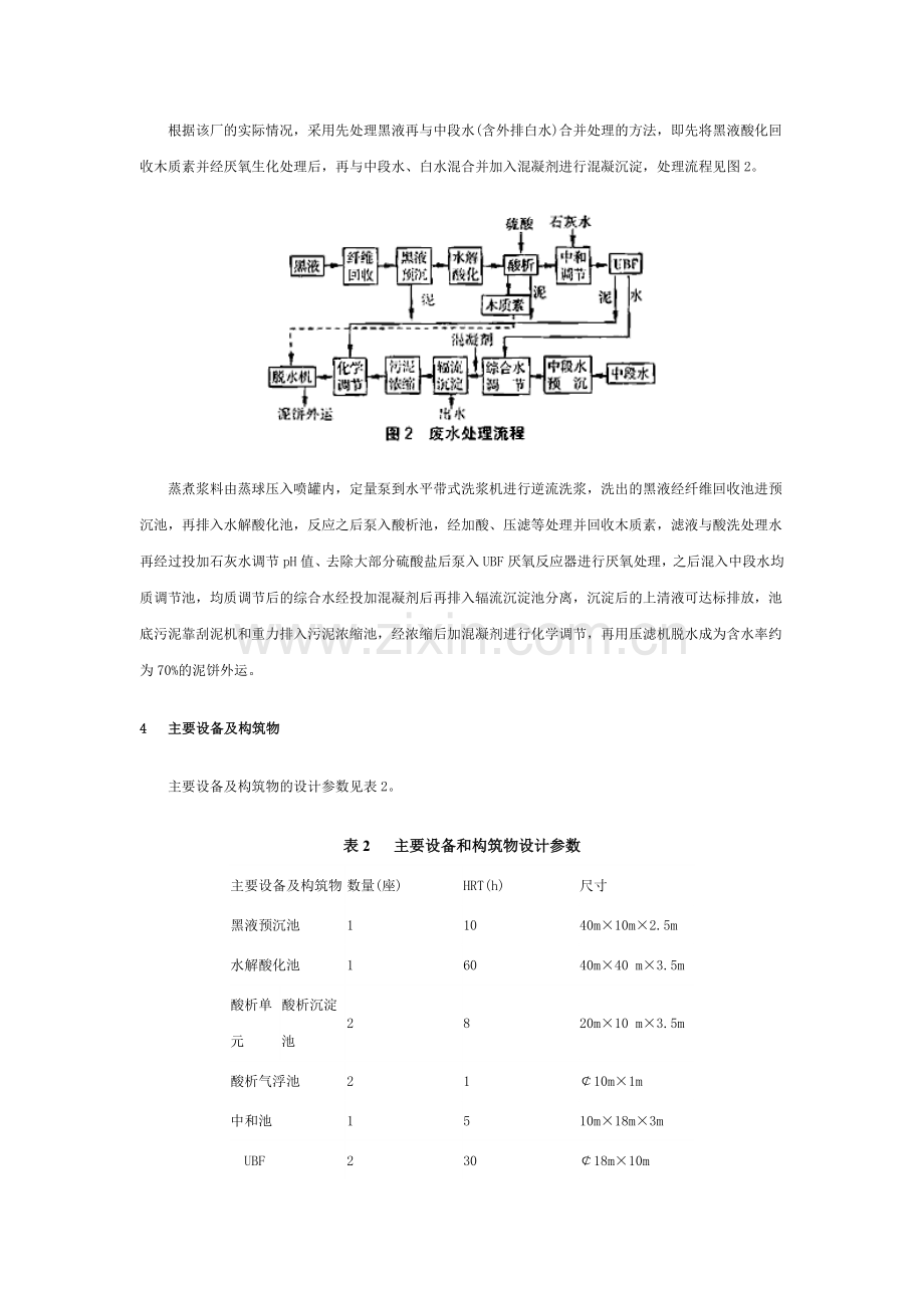 酸化—UBF—混凝法处理制浆造纸废水.doc_第2页