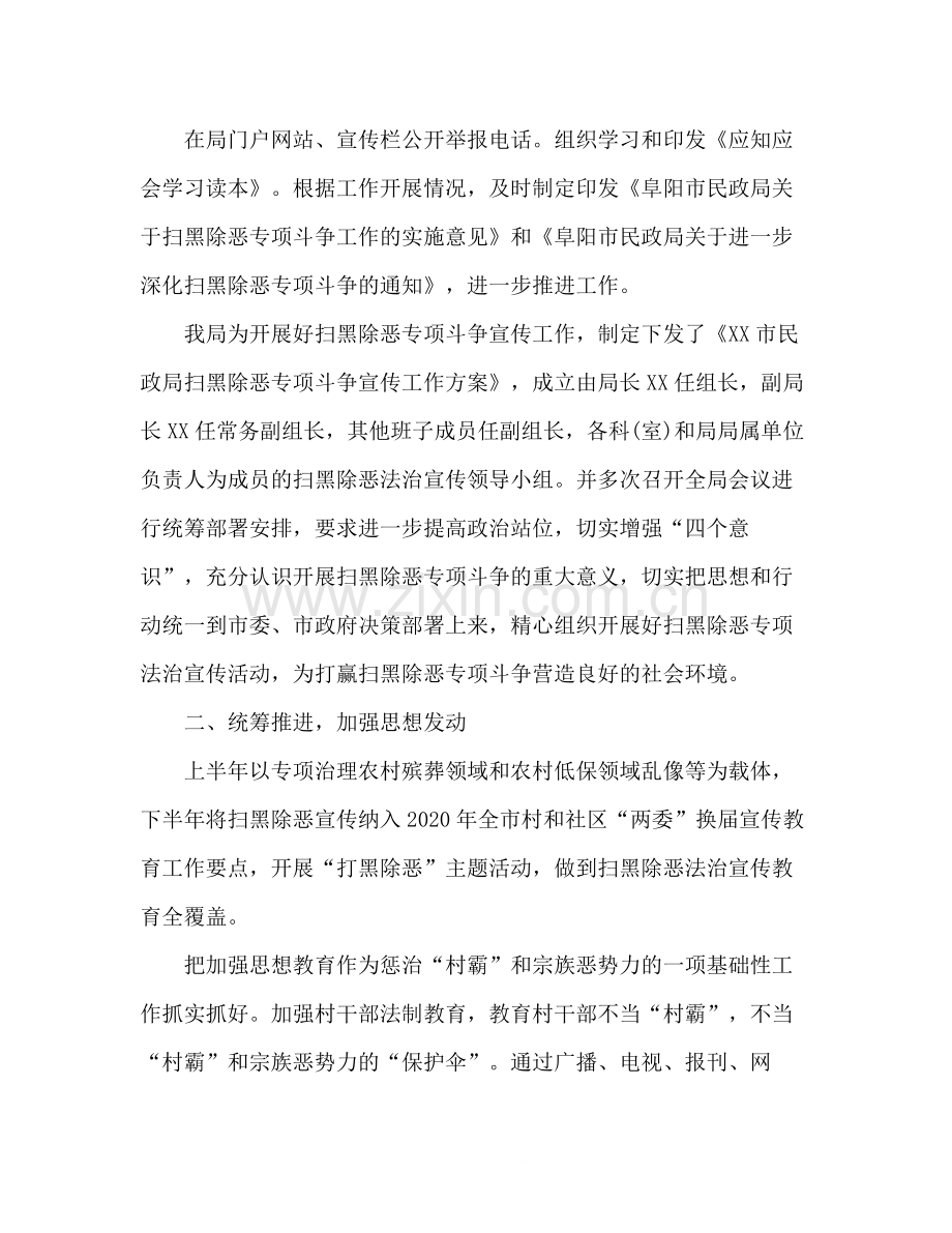 2020年度扫黑除恶专项斗争工作总结.docx_第2页