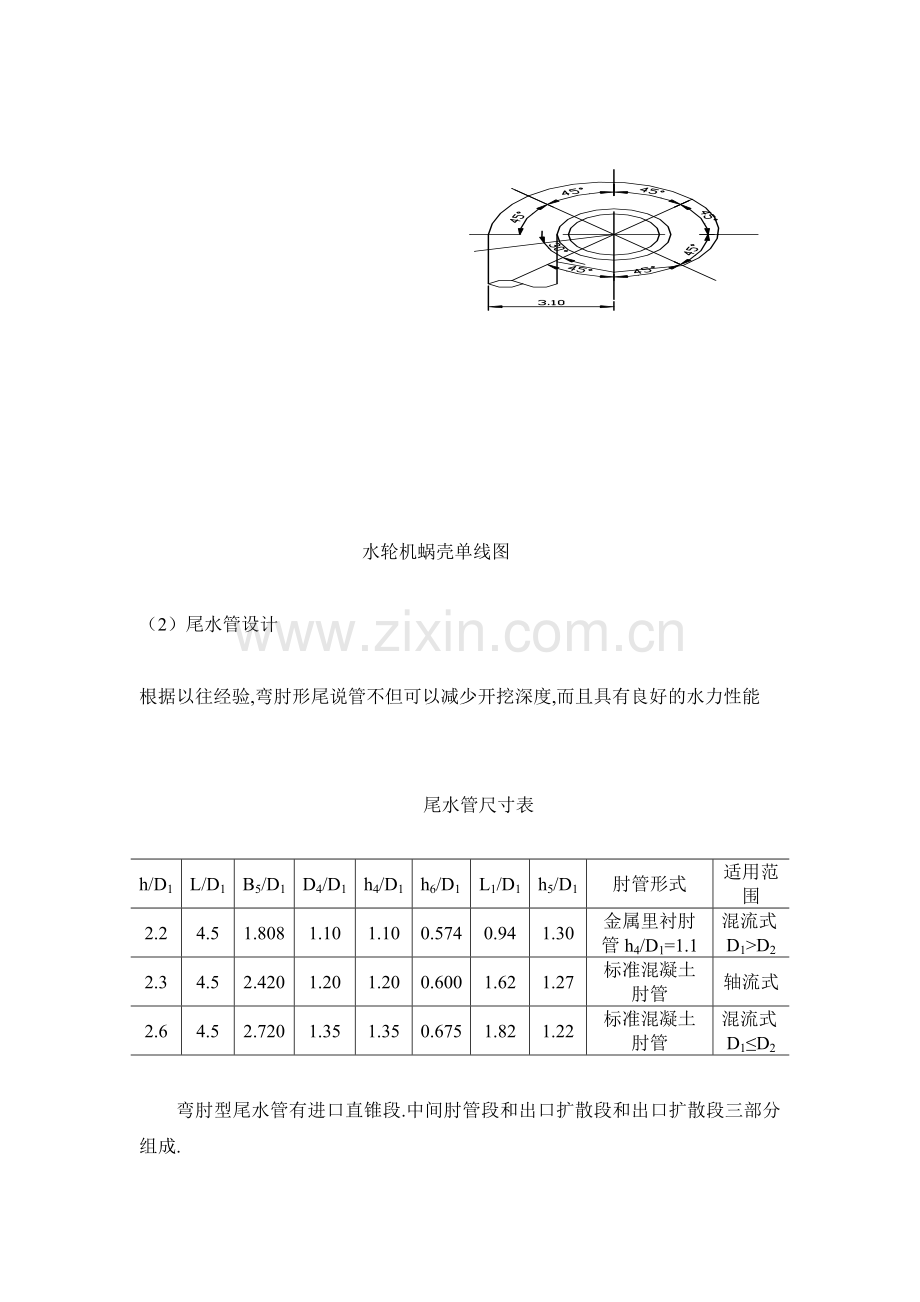 蜗壳及尾水管设计.doc_第2页