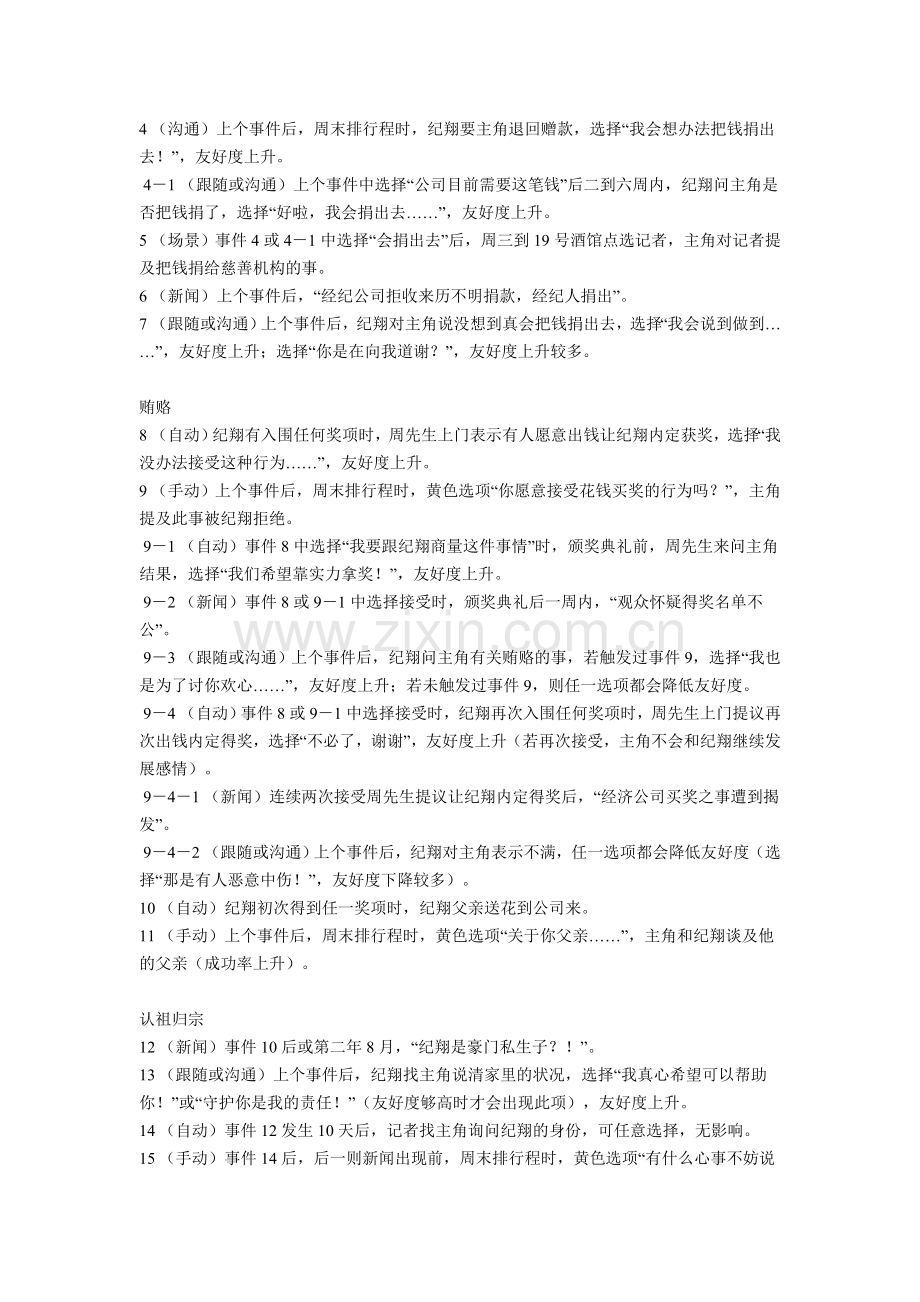 明星志愿三攻略——纪翔.doc_第2页