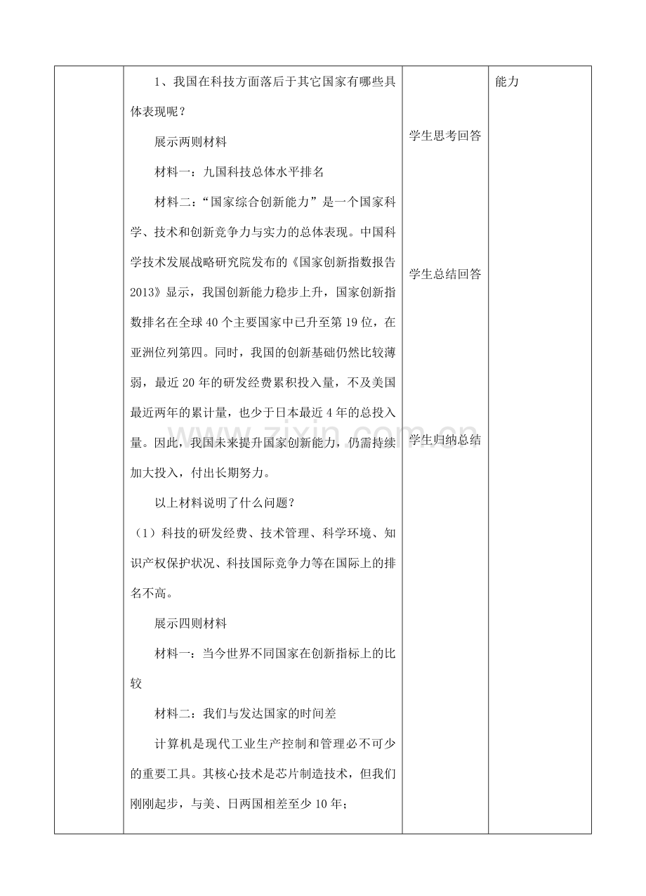 （秋季版）七年级道德与法治下册 第二单元 感受现代生活 第五课 飞天梦想 第3框 我们的路还很长教案 人民版-人民版初中七年级下册政治教案.doc_第2页