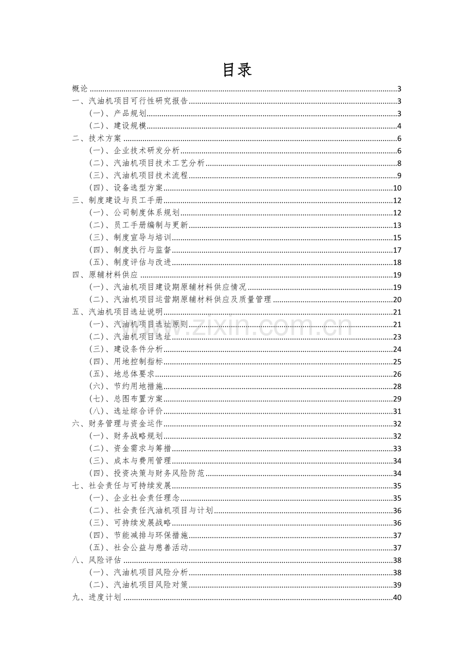 汽油机项目商业计划书.docx_第2页