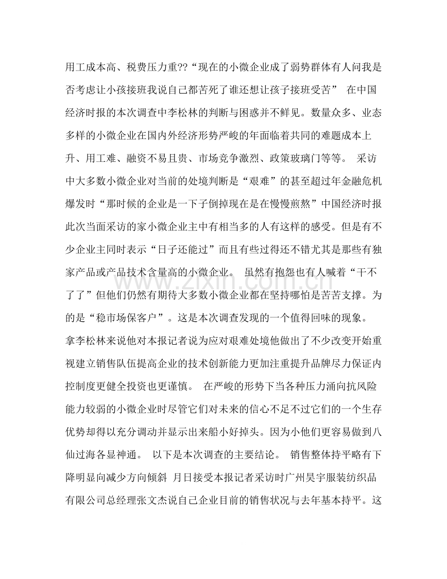 小微企业工作总结.docx_第2页