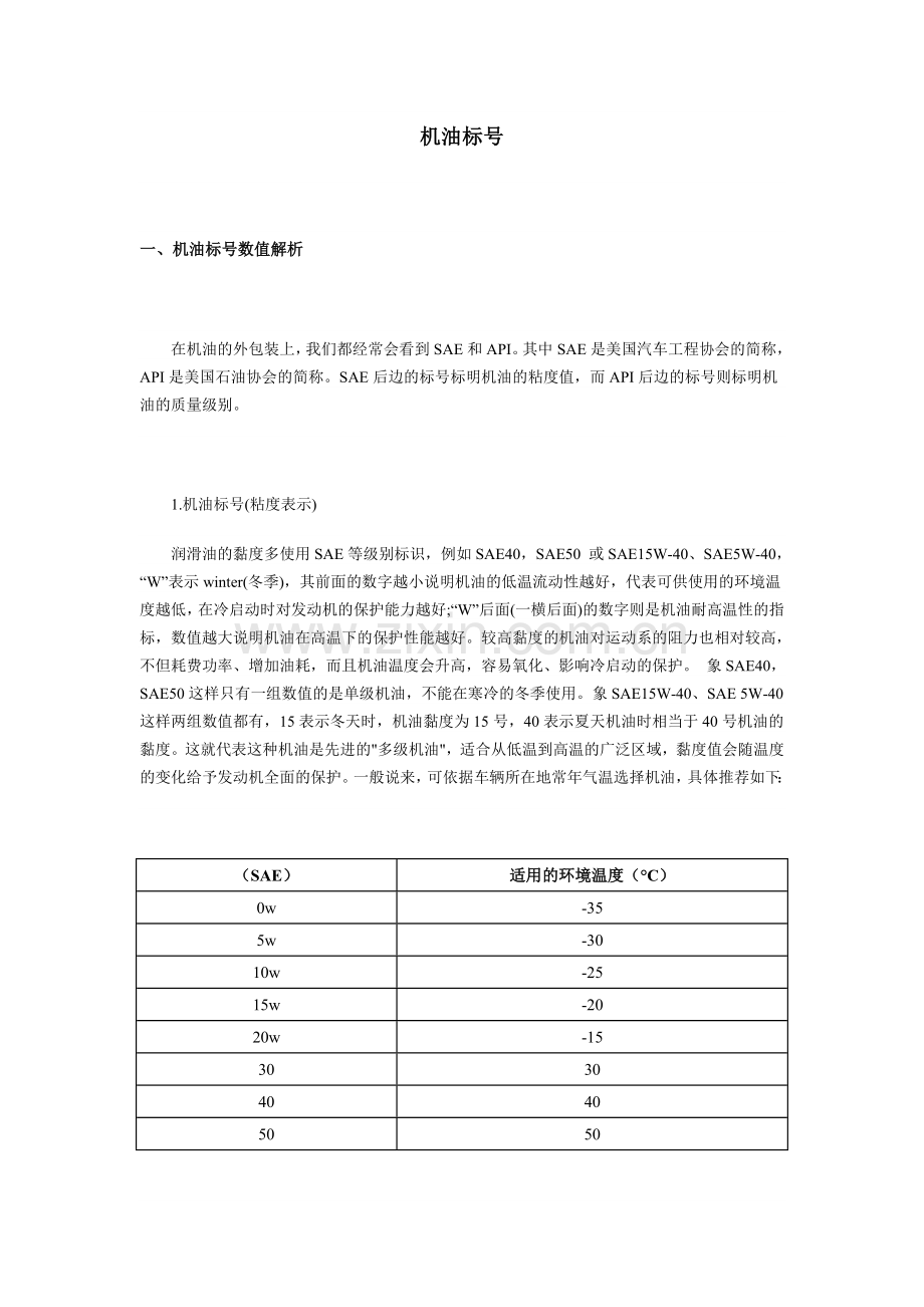 机油标号数值解析.doc_第1页