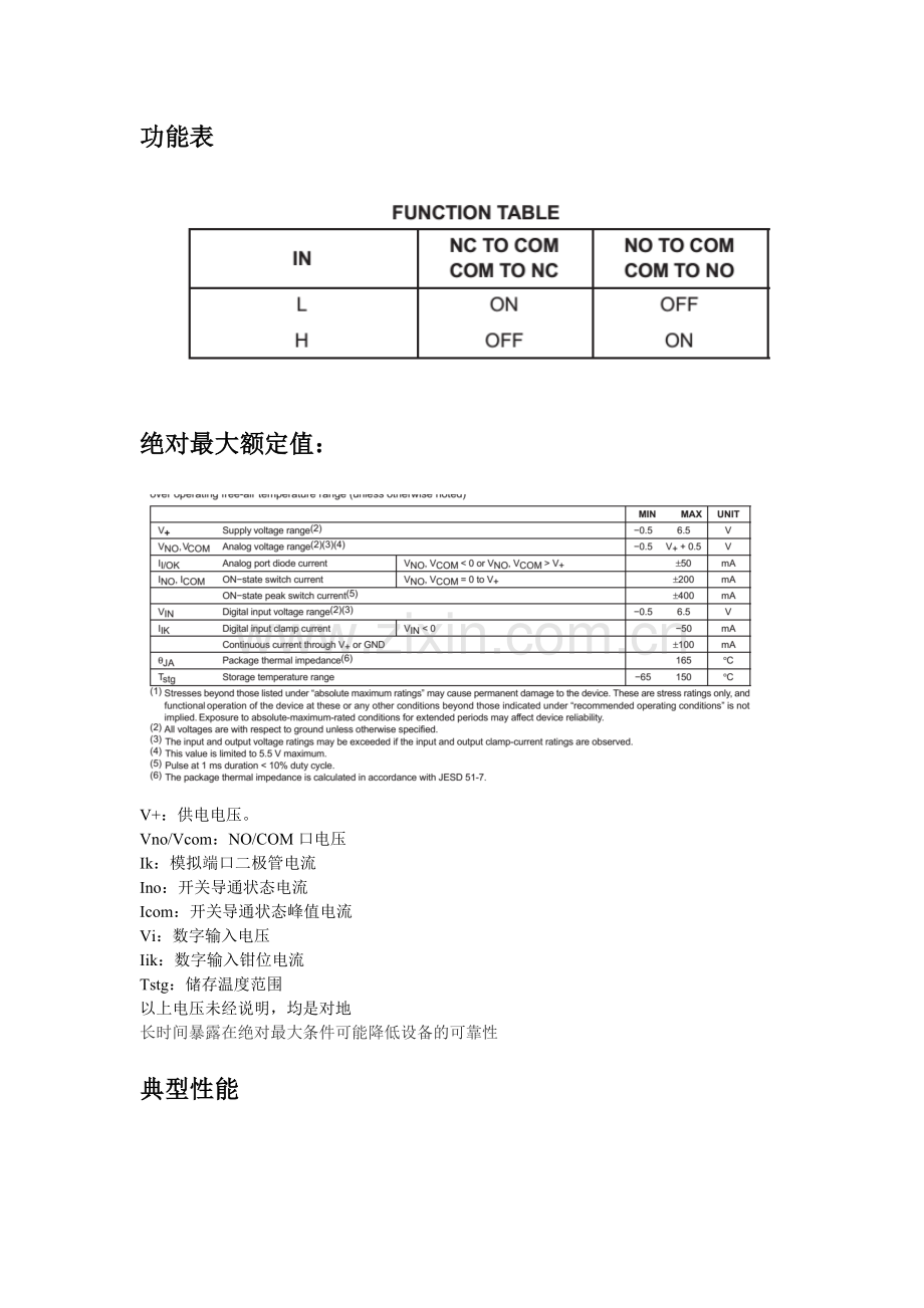TS5A3159DBVR_中文资料.doc_第2页