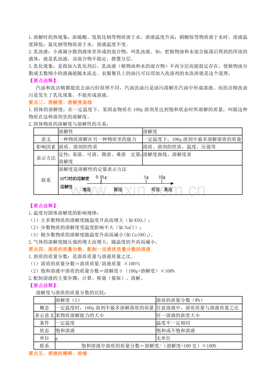 九年级化学上册 溶液基础知识讲解 新人教版.doc_第2页